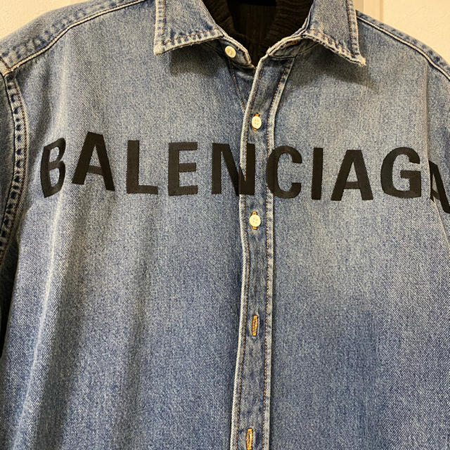 BALENCIAGAシャツワンピ