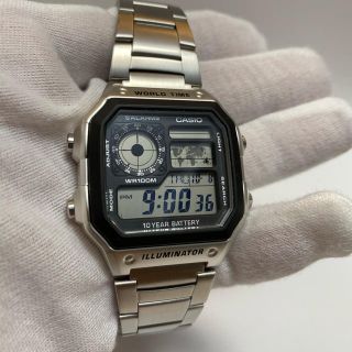 カシオ(CASIO)の★新品未使用★ カシオ CASIO ワールドタイマー AE-1200WH (腕時計(デジタル))