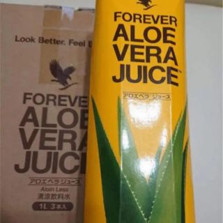 Forever aloe vera juice 1000ml x3(その他)