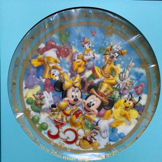 ディズニー(Disney)の東京デズニーランド30周年記念皿(キャラクターグッズ)