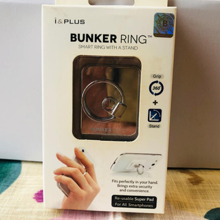 専用 BNUKER RING Silver(モバイルケース/カバー)
