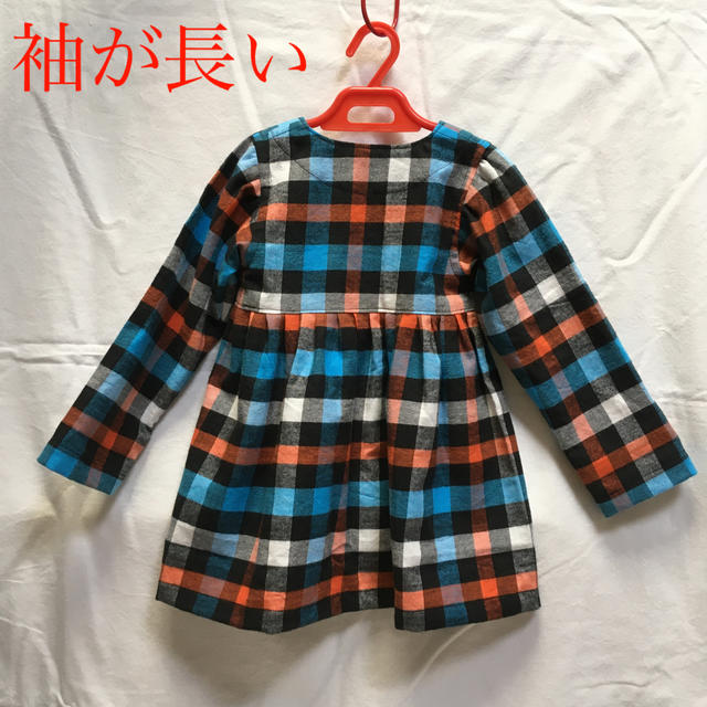 ワンピース　女児　キッズ　ハンドメイド キッズ/ベビー/マタニティのキッズ服女の子用(90cm~)(ワンピース)の商品写真