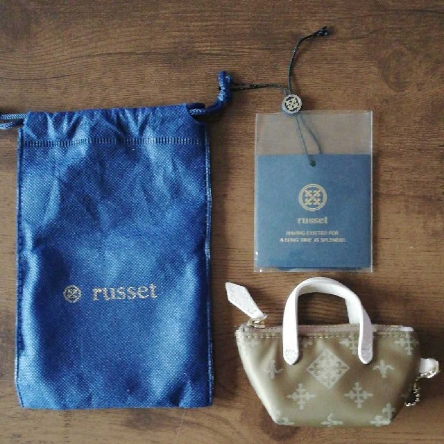 Russet(ラシット)の【russet ラシット】バッグ型ミニチャーム レディースのアクセサリー(チャーム)の商品写真