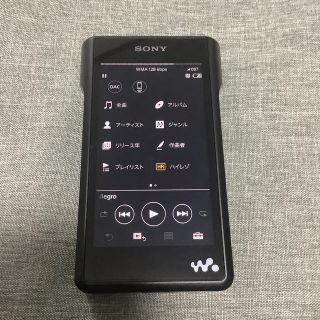 ウォークマン(WALKMAN)のSONY NW-WM1A 128GB　(ポータブルプレーヤー)