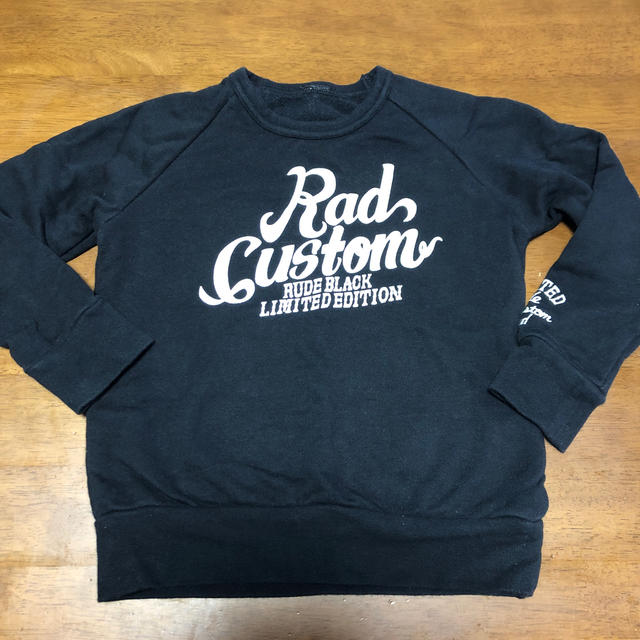 RAD CUSTOM(ラッドカスタム)のラッドカスタム  120 トレーナー キッズ/ベビー/マタニティのキッズ服男の子用(90cm~)(Tシャツ/カットソー)の商品写真