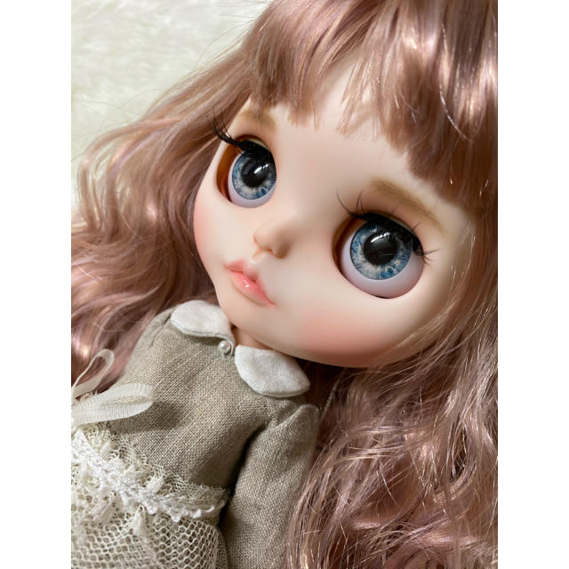 素敵でユニークな アイシードールカスタム ピンクブラウンちゃん 人形