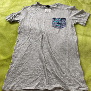 エイチアンドエム(H&M)のH&M 柄ポケットTシャツ(Tシャツ/カットソー(半袖/袖なし))