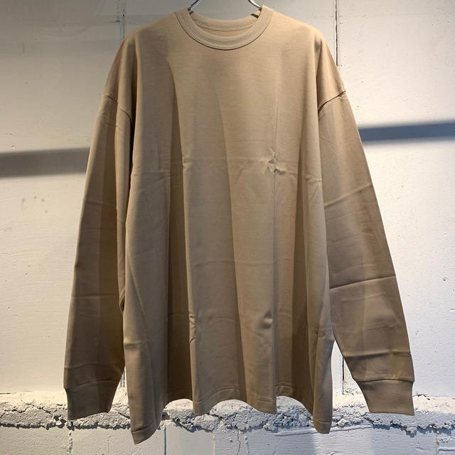 COMOLI(コモリ)のMAISON EUREKA ギザコットンL/SパックT メンズのトップス(Tシャツ/カットソー(七分/長袖))の商品写真