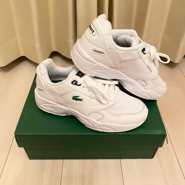 LACOSTE(ラコステ)のしろくま様専用　Lacoste Storm 96 Textile Leather レディースの靴/シューズ(スニーカー)の商品写真