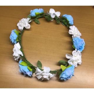 花冠　造花(ヘアアクセサリー)