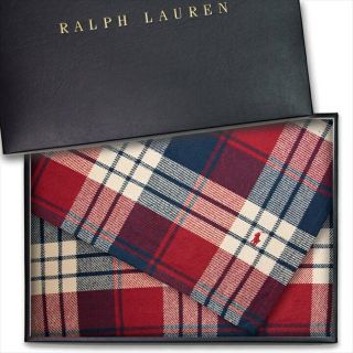 ラルフローレン(Ralph Lauren)のラルフローレン　ハーフ　コットン　ブランケット(おくるみ/ブランケット)