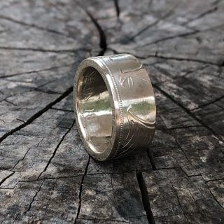 [ドイツコインリング] 銀貨　17号　リング　指輪　外国コイン加工(リング(指輪))