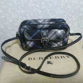 バーバリーブラックレーベル(BURBERRY BLACK LABEL)の☆BURBERRY　BLUE LABEL　斜め掛け　チェック☆(ショルダーバッグ)