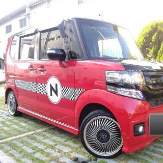 ホンダ(ホンダ)の28年後期最終★ツートンSSターボ特別グレード!!N-BOXカスタム！オリジナル(車体)