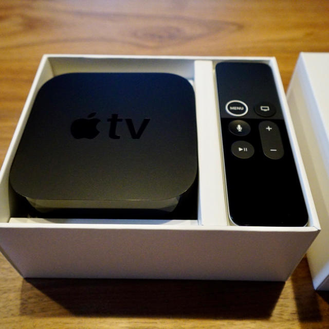 Apple(アップル)のApple TV HD 第4世代 32GB 箱･説明書･HDMIケーブル等付 スマホ/家電/カメラのスマホ/家電/カメラ その他(その他)の商品写真