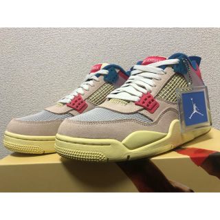 ナイキ(NIKE)の新品未使用 UNION × NIKE AIR JORDAN 4 RETRO SP(スニーカー)