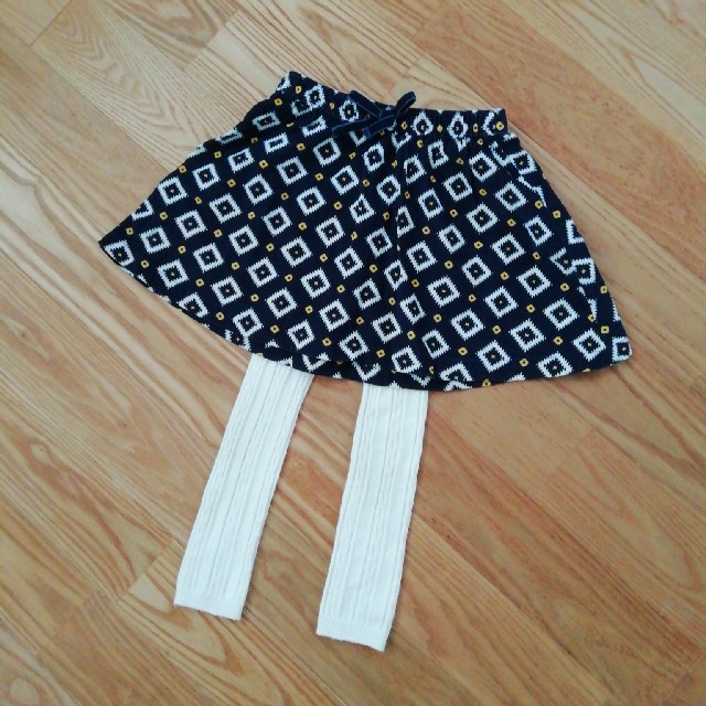 babyGAP(ベビーギャップ)の babyGap スパッツ スカートセット 100 キッズ/ベビー/マタニティのキッズ服女の子用(90cm~)(スカート)の商品写真