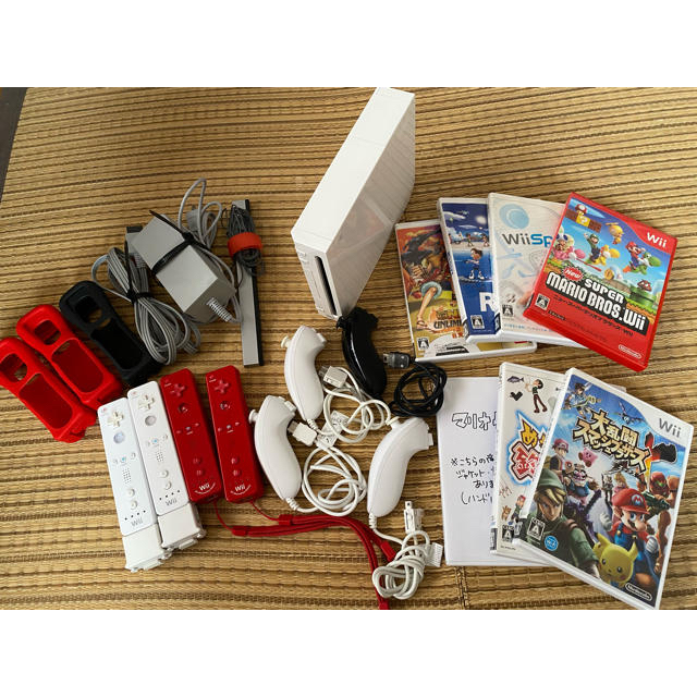 Wii 本体 ソフト セット Wiiリモコン 任天堂家庭用ゲーム機本体