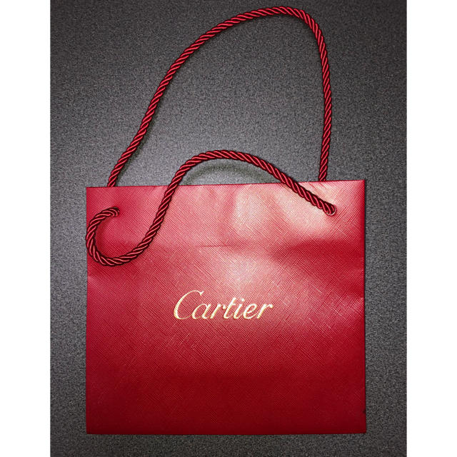 Cartier(カルティエ)のカルティエ　紙袋 レディースのバッグ(ショップ袋)の商品写真