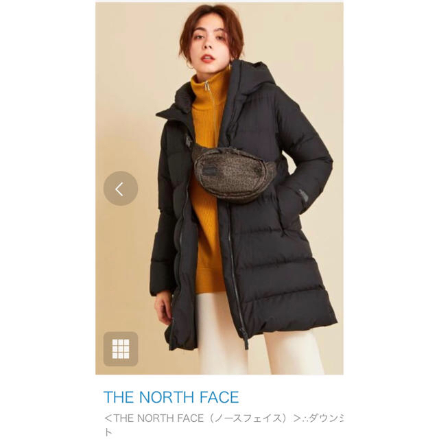 ダウンジャケットTHE NORTH FACE ダウンシェルコート　M