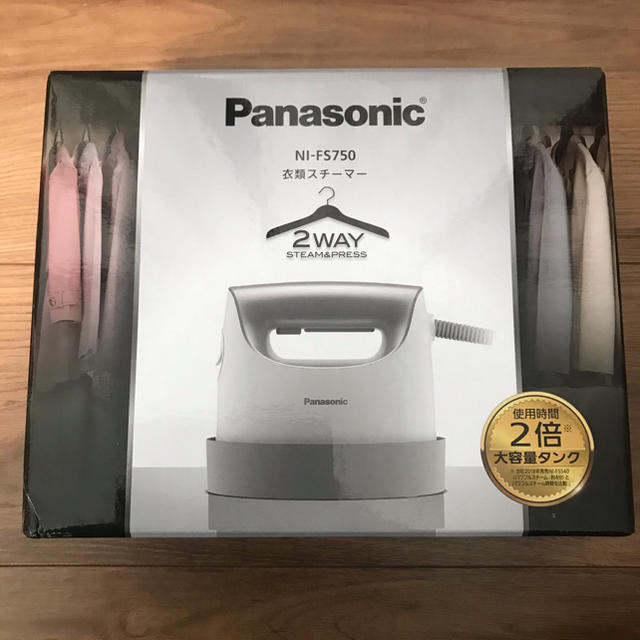 値引きしました！Panasonic 衣類スチーマー