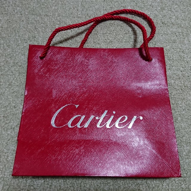 Cartier(カルティエ)のカルティエ  紙ショップ袋  レディースのバッグ(ショップ袋)の商品写真