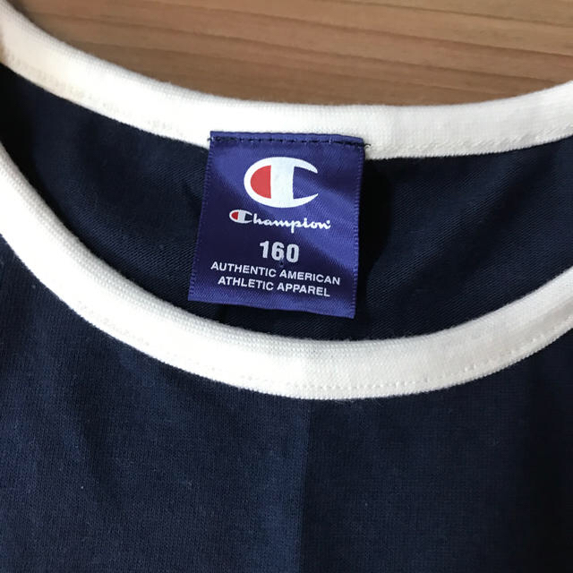 Champion(チャンピオン)の《値下げ中》Champion ワンピース　キッズ160 キッズ/ベビー/マタニティのキッズ服女の子用(90cm~)(ワンピース)の商品写真