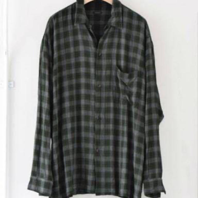 COMOLI(コモリ)の20ss コモリ レーヨン オープンカラーシャツ 3 メンズのトップス(シャツ)の商品写真