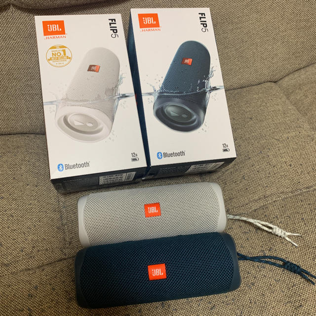 ダイコウ様専用 JBL FLIP5 2台セット 店内の商品は在庫 スマホ/家電
