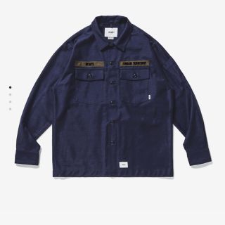 ダブルタップス(W)taps)のWTAPS 20AW  BUDS  ネイビー　Lサイズ　正規店購入　2日以内発送(シャツ)