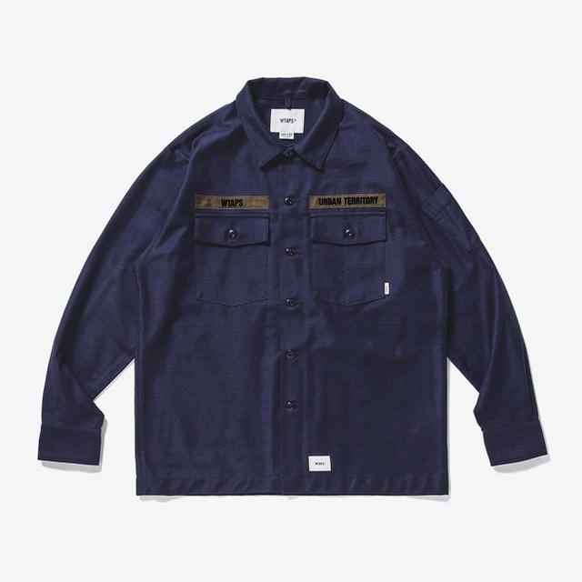 WTAPS 20AW BUDS LS NAVY サイズS 新品付属品完備