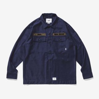 ダブルタップス(W)taps)のWTAPS 20AW BUDS LS NAVY サイズS 新品付属品完備(シャツ)