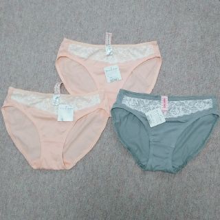 ピーチジョン(PEACH JOHN)の【新品・未使用】PEACH JOHN ショーツ 3枚 M シルク混(ショーツ)