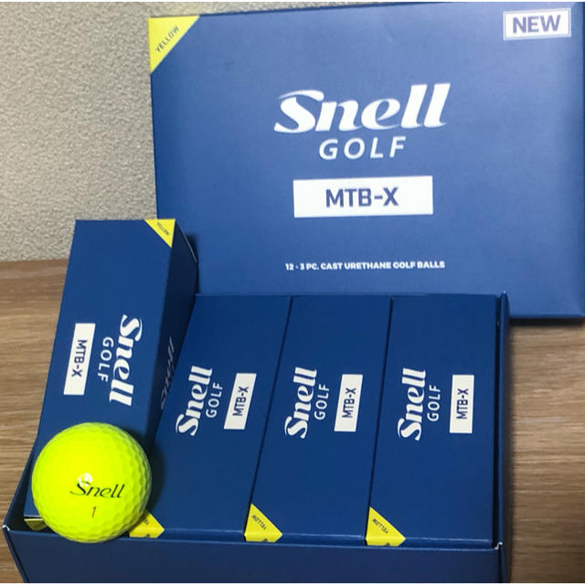 第1位獲得 新品 スネルゴルフ Snell Golf ゴルフボール Mtb X 2ダース まとめ買い歓迎