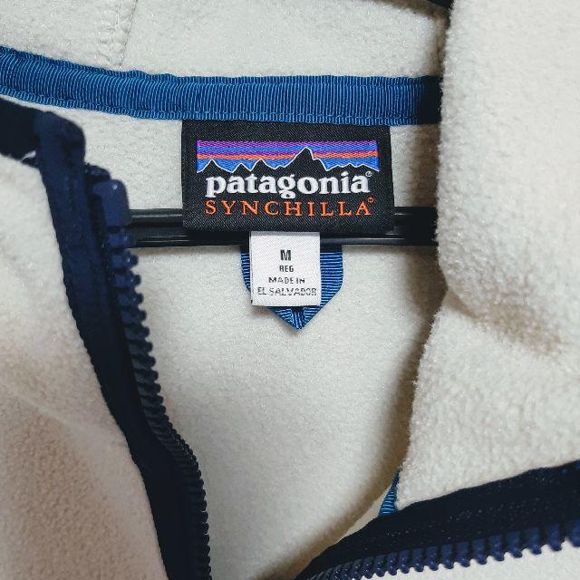 patagonia(パタゴニア)のパタゴニア スナップT シンチラ フリース フーディ フード パーカー M レディースのトップス(パーカー)の商品写真