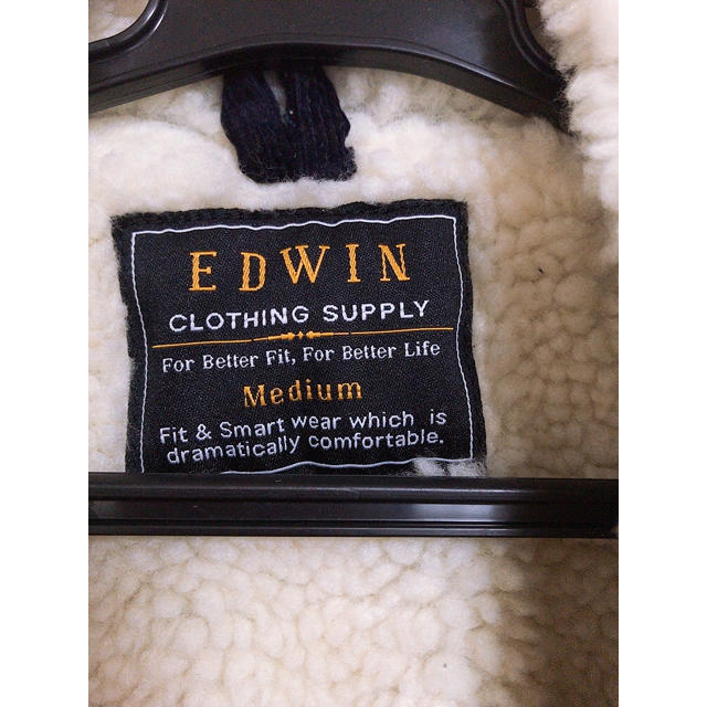 EDWIN(エドウィン)のEDWIN ボアジャケット メンズのジャケット/アウター(Gジャン/デニムジャケット)の商品写真