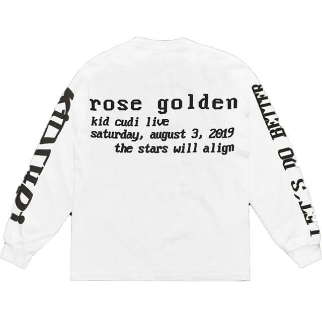 CPFM × KID CUDI Rose L/S Tee White XL | jarussi.com.br