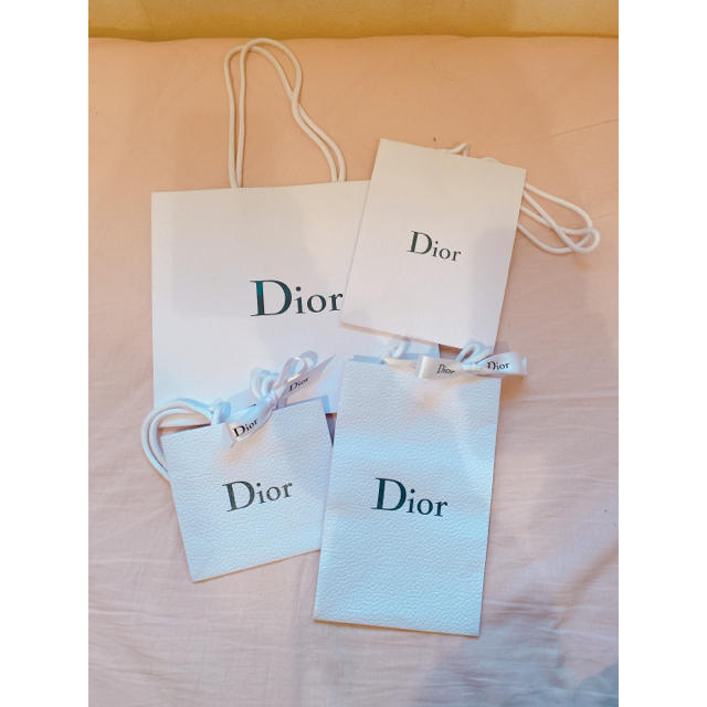 Dior(ディオール)のDior ショップ袋　4つセット レディースのバッグ(ショップ袋)の商品写真