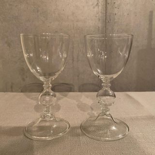 H.P.FRANCE - astier de villatte(アスティエ・ド・ヴィラット)ワイン セールの定価 【希少・美品】 Astier de Villatte グラス 2点セット 食器