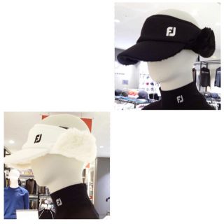 フットジョイ(FootJoy)の☆footjoy golf 韓国☆冬用　耳当て　サンバイザー(ウエア)