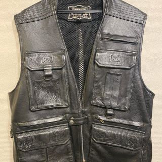 ハーレーダビッドソン(Harley Davidson)の80s FIRST 本革　レザーベスト(ベスト)