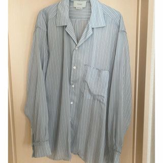 コモリ(COMOLI)のYOKE  20SS.   oversized stripe shirts (シャツ)