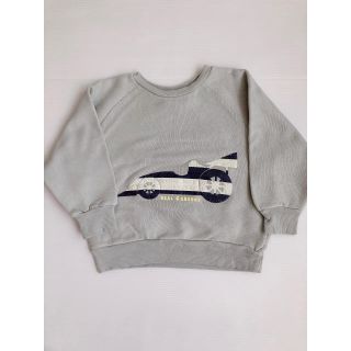 ザラキッズ(ZARA KIDS)の【未使用】ZARA kids トレーナー  車 くすみカラー(Tシャツ/カットソー)