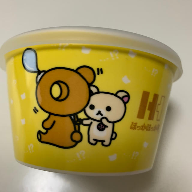 リラックマ　陶器レンジボウル インテリア/住まい/日用品のキッチン/食器(食器)の商品写真