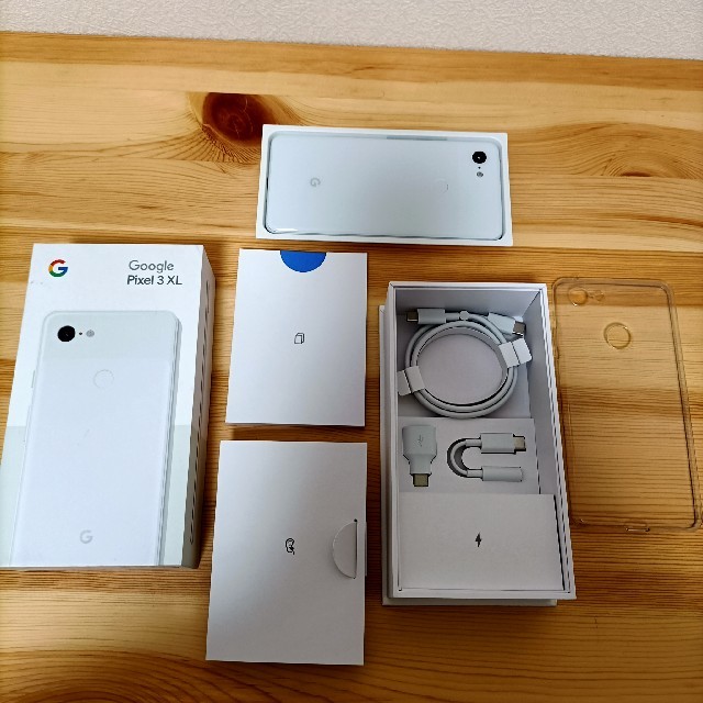 【美品】Pixel 3 XL Clealy white 128GB SIMフリー 2