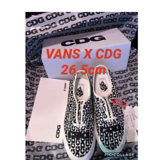 【がございま】 COMME des GARCONS - VANS AUTHENTIC COMME DES GARCONS CDGの がございま ...