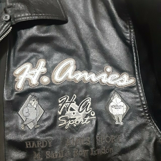 HARDY AMIES - HARDY AMIES 革製ジャケットの通販 by まー's shop ...