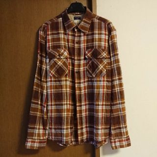 バックナンバー(BACK NUMBER)のBACK NUMBER メンズ 長袖チェック ネルシャツ XL(シャツ)