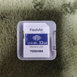 トウシバ(東芝)の東芝 Flash Air 32GB W-04 SDカード(デジタル一眼)