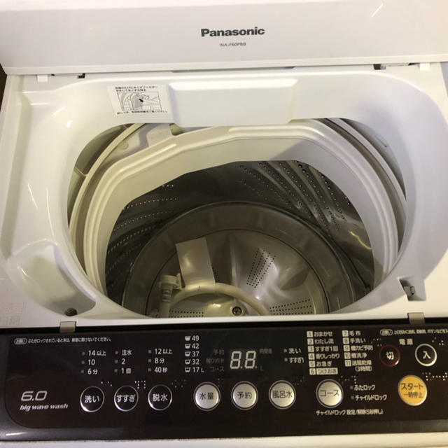 Panasonic - Panasonic 全自動電気洗濯機 NA-F60PB8 2015年製 の Panasonic - Panasonic 全自動電気洗濯機 NA-F60PB8 2015年製 の